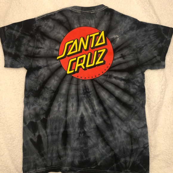 Santa Cruz tie dye shirt - Picture 2 of 3